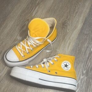 Converse All Star Yellow High-Tops